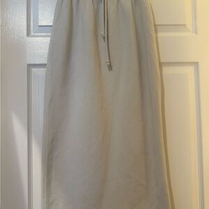 Zara Cream Pencil Skirt